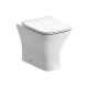 Wells Back to Wall WC Pan with Slim Soft Close Seat